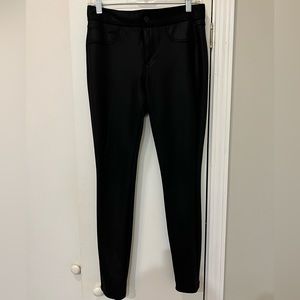 Express faux leather jeggings, women’s size 6